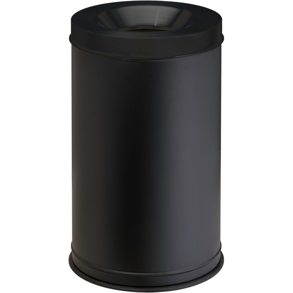 50-litre black fireproof bin