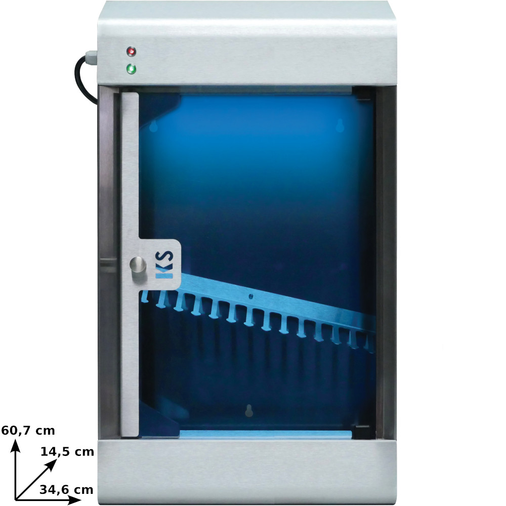 Sterilization cabinet for knife comb