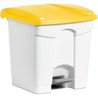 Plastic pedal bin 30 litres