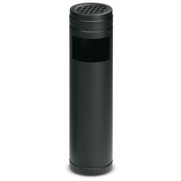 5-litre wastepaper basket with black ashtray