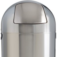 Stainless steel dome bin 52 litres