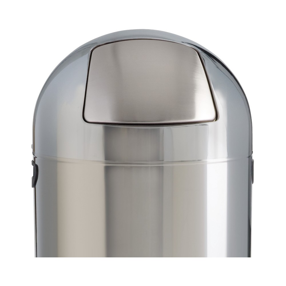 Stainless steel dome bin 52 litres