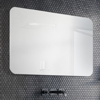 Rounded corner mirror