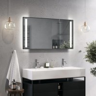 LED framed mirror