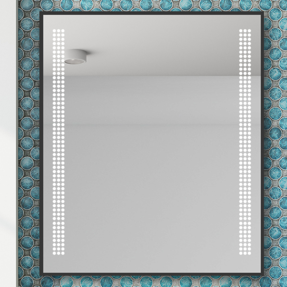 LED mirror frame