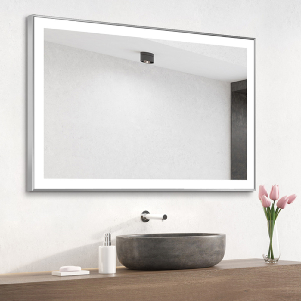 LED mirror frame