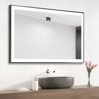 Luminous elegance: Discover our LED mirror with aluminium frame