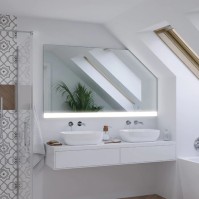 Mirror cut for attic