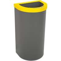 Nice 95-litre bin with open lid and bag holder