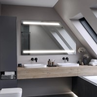 LED mirror roof