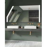 Custom LED attic mirror