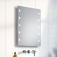 LED small triangle mirror