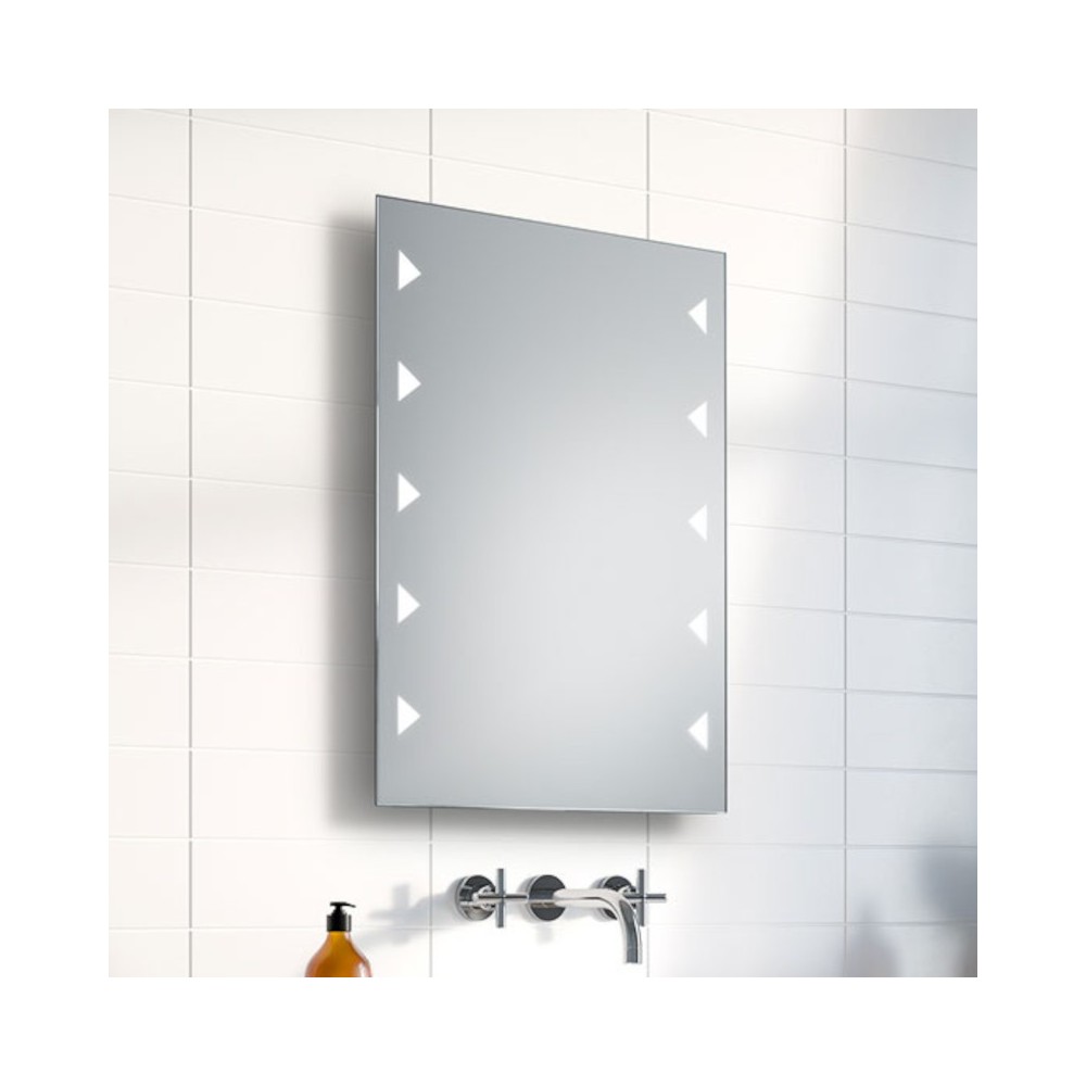 LED small triangle mirror