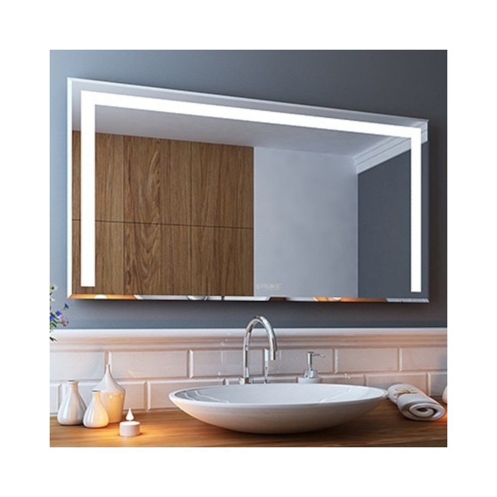 Solea LED illuminated mirror