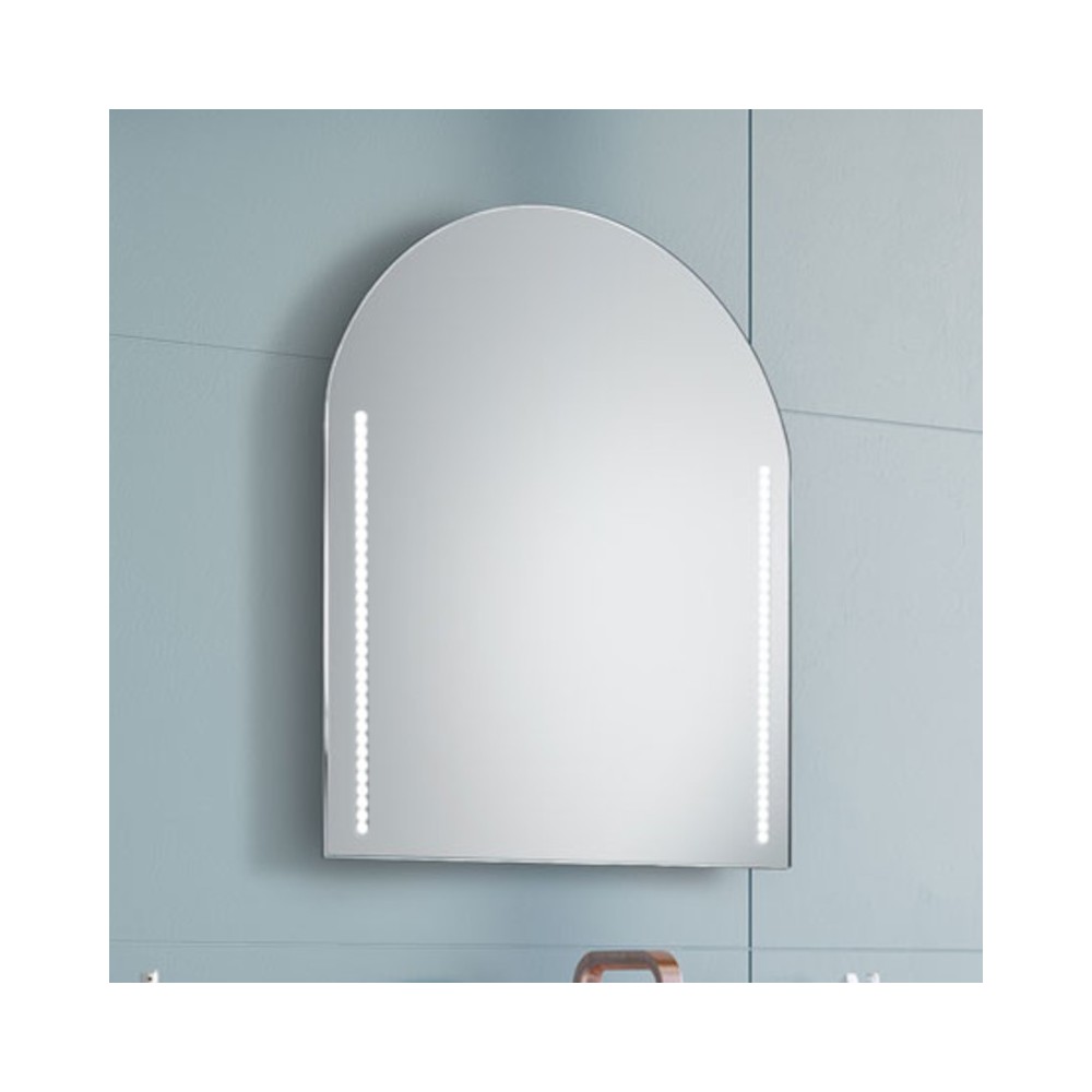 Rounded mirror