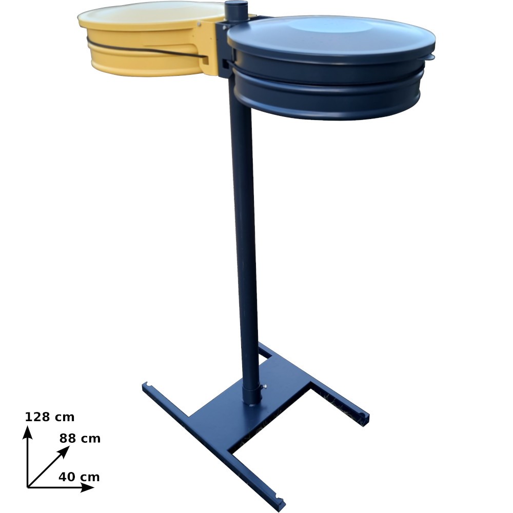 Doppelter Müllsackhalter