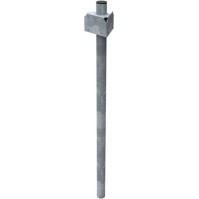 Triple flow galvanised post