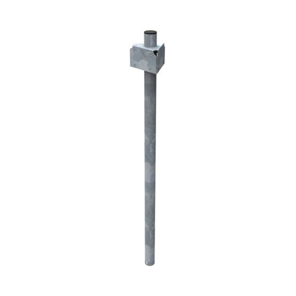 Triple flow galvanised post