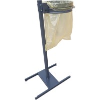 Stable foot bin bag holder