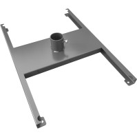 Galvanised bin bag support stand