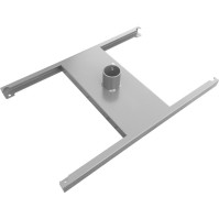 Base stand resistant to saline air and corrosion, allowing the placement of bins and bin bag holders