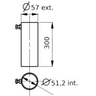 Concrete sealing insert for bin bag holder