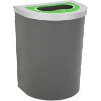 Nice 65-litre bin with bottle recycling lid and bag holder