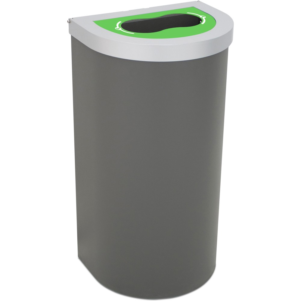 Nice 95-litre bin with bottle recycling lid and bag holder