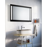 Tinted glass mirror 2 LED