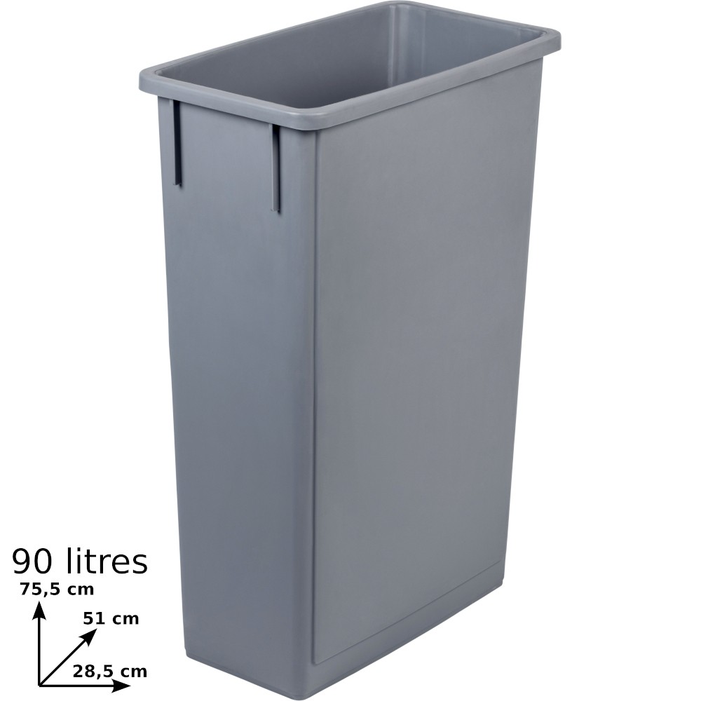 Graue Tonne 90L