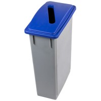 Recycling bin for paper sheets