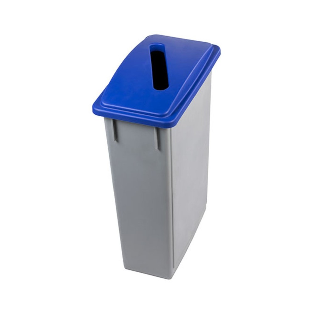 Recycling bin for paper sheets