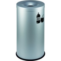 Recycling bin sticker for plastic waste - 13x12cm