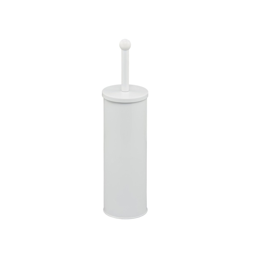 Steel painted toilet brush holder for hotel room WC: practical and sturdy