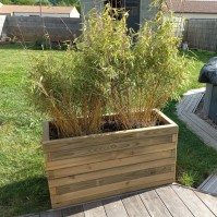 Custom-made wooden planter, free dimensions