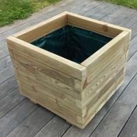 Custom-made wooden planter, free dimensions