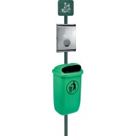 Dog waste bag dispenser: Practical and hygienic