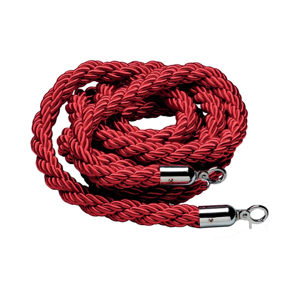 Burgundy marking rope by the metre