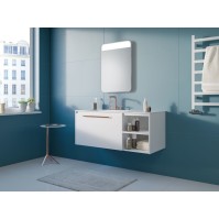 Mirror with rounded LED corners: an elegant and practical product for your interior