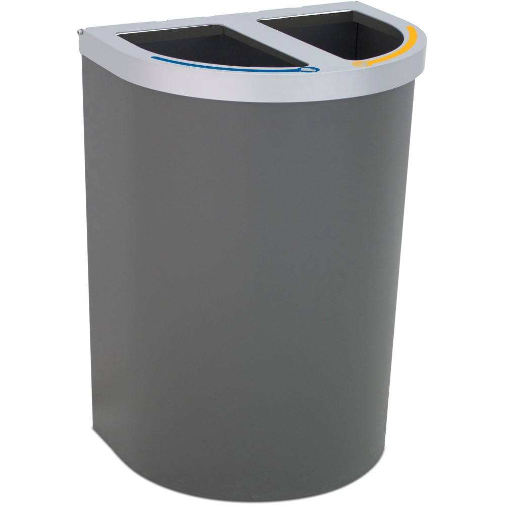 Nice multi-stream bin 65 litres 2 recycling zones