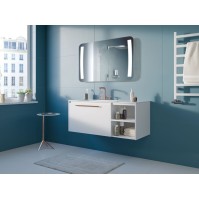 rectangular mirror with elegant rounded corners