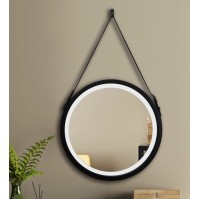 Scandinavian round LED mirror for a sleek and modern style