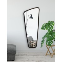 vertical mirror elongated shape elegant and minimalist Scandinavian