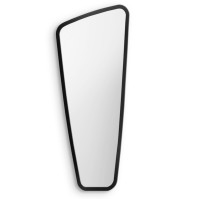 Scandinavian black frame mirror special shape elegant