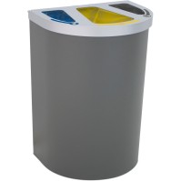 Nice multi-stream bin 65 litres 3 recycling zones