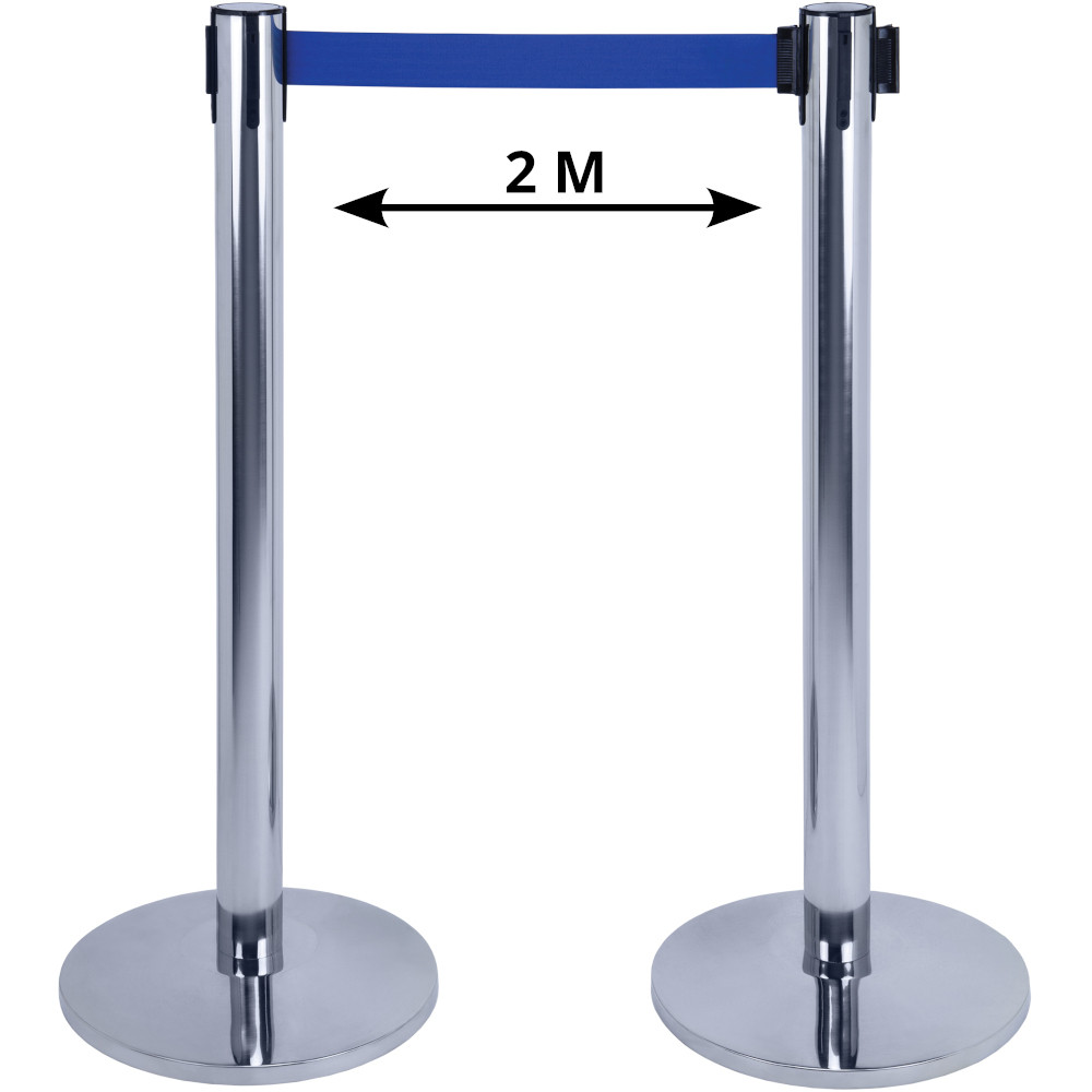 stainless steel weighted stable post double-use strap marking