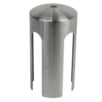 Stainless steel adapter interface for fixing marking panels