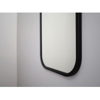 mirror mira black with anti-fog heating mat option