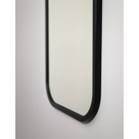 Why use a Mira Black framed mirror for elegance and style