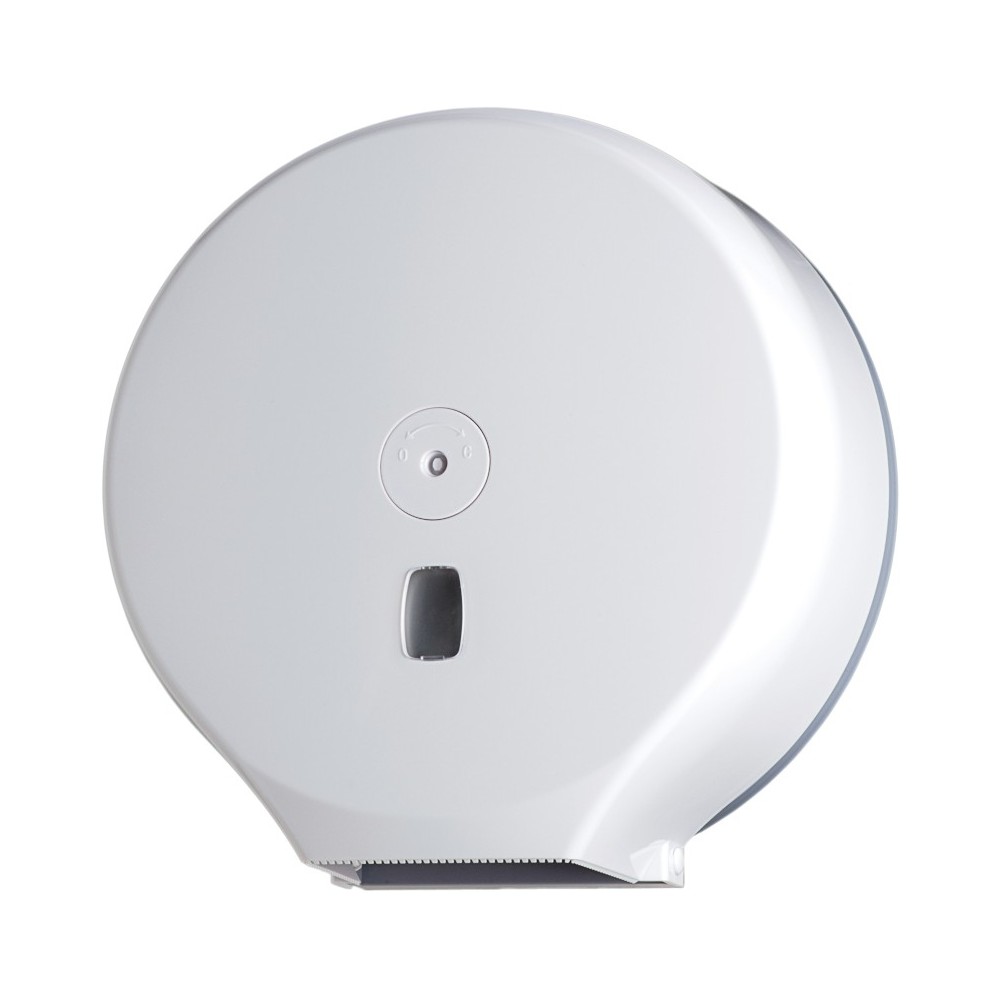 grey ABS body white front toilet paper dispenser